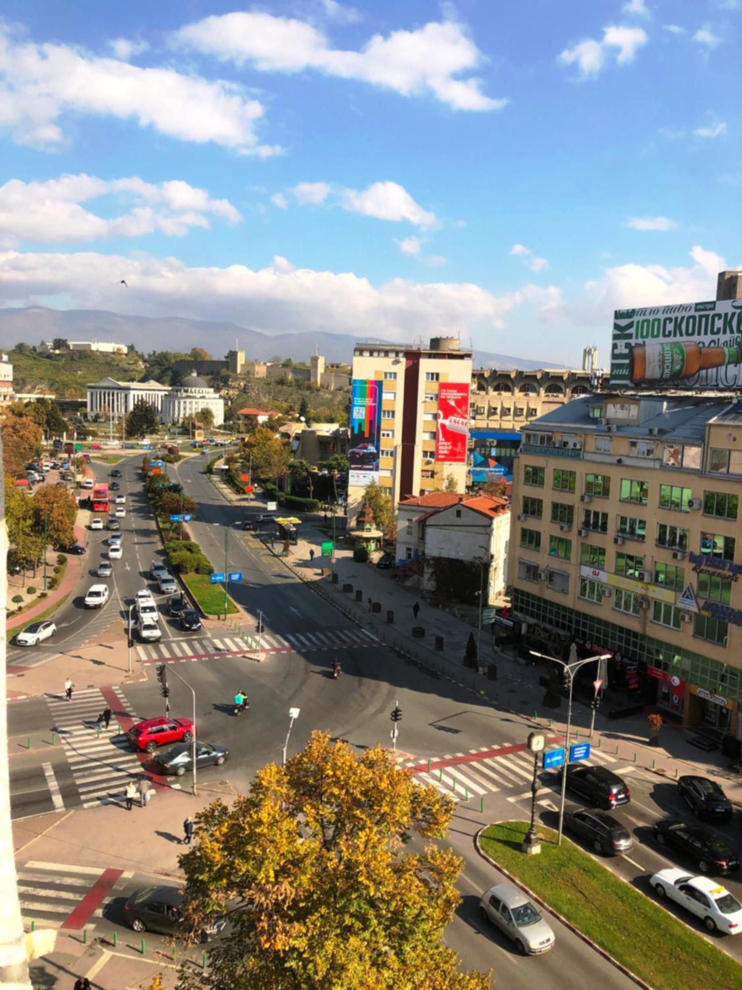 Hotel Room City Square With Great View No Parking Skopje Luaran gambar
